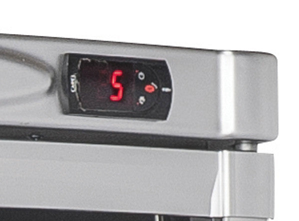 Cave à vin 350 litres argent TWS 400 - Cool Head 595x660x1845 mm 300 W Coolhead - vue 3 - Cave à Vin pro CHR - Cuistéo