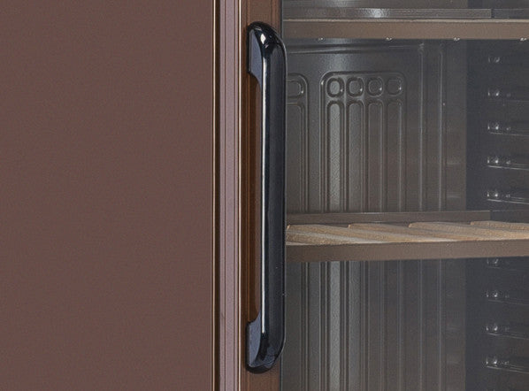 Cave à vin 350 litres brune TW 400 - Cool Head 595x620x1830 mm 300 W Coolhead - vue 2 - Cave à Vin pro CHR - Cuistéo