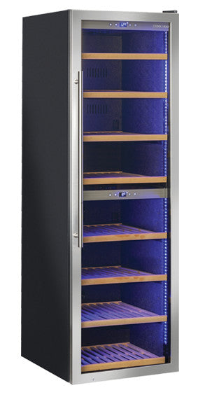 Cave à vin 485 litres Double Zone CW 518DT - Cool Head 595x770x1851 mm 140 W Coolhead - Cave à Vin professionnel CHR - matériel cuisine pro - Cuistéo