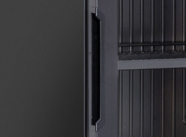 Cave à vin de 350 litres noire TWN 400 - Cool Head 595x660x1845 mm 300 W Coolhead - vue 3 - Cave à Vin pro CHR - Cuistéo