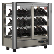 Vitrine réfrigérée à vins l 216 - traversante - modulable - Diamond