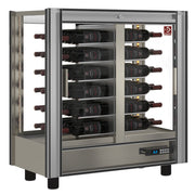 Vitrine réfrigérée à vins l 216 - traversante - modulable - Diamond