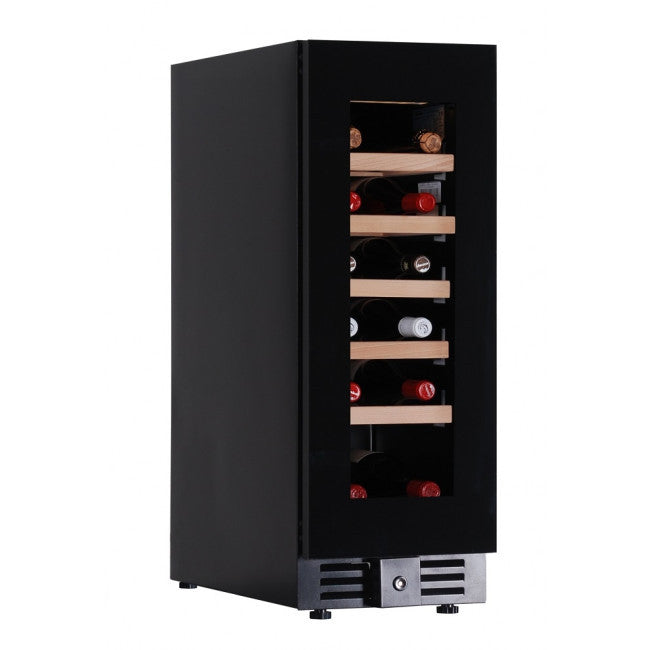 Cave à vin réfrigérée ventilée Modèle CW20G1TB pour 18 bouteilles de 0,75 L. - KlimaItalia