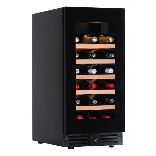 Cave à vin réfrigérée ventilée Modèle CW37G1TB pour 28 bouteilles de 0,75 L - KlimaItalia