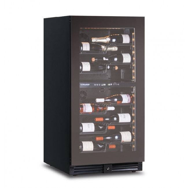 Cave à vin ventilée à double température Modèle CW120G2TB pour 56 bouteilles de 0,75 L - KlimaItalia
