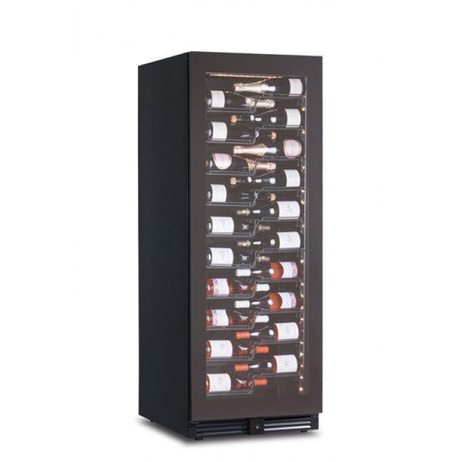Cave à vin ventilée Modèle CW160G1TB pour 116 bouteilles de 0,75 L - KlimaItalia