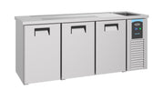 Refroidisseur de bière 3 portes 2100x700x950 mm 0.36 kW Combisteel - Refroidisseur de Bouteilles professionnel CHR - matériel cuisine pro - Cuistéo