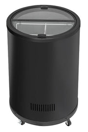 Congélateur en canettes 80 litres couvercle en verre HN 80 - Cool Head 569x569x849 mm 100 W Coolhead - Refroidisseur de Bouteilles professionnel CHR - matériel cuisine pro - Cuistéo