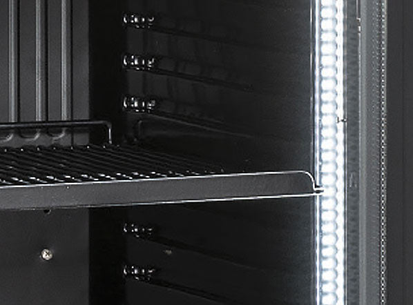 Réfrigérateur à boissons 350 litres TKG 390 CB - Cool Head 595x670x1960 mm 325 W Coolhead - vue 2 - Armoire à boissons pro CHR - Cuistéo