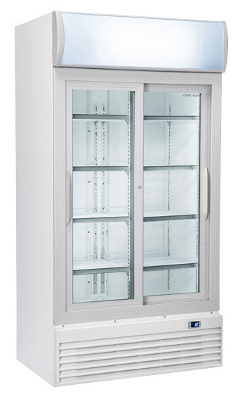 Réfrigérateur à boissons 800 litres DC 800S - Cool Head 1000x730x2038 mm 561 W Coolhead - Armoire à boissons professionnel CHR - matériel cuisine pro - Cuistéo