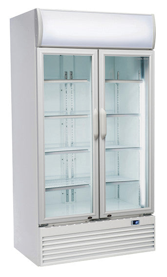 Réfrigérateur à boissons 800 litres DC 800H - Cool Head 1000x730x2035 mm 480 W Coolhead - Armoire à boissons professionnel CHR - matériel cuisine pro - Cuistéo