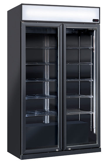 Réfrigérateur à boissons 1050 litres DC 1050CB - Cool Head 1120x597x1983 mm 450 W Coolhead - Armoire à boissons professionnel CHR - matériel cuisine pro - Cuistéo