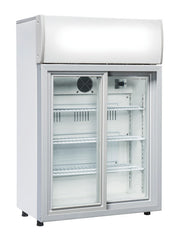 Réfrigérateur à boissons de comptoir 85 litres DC 85S - Cool Head 630x390x980 mm 160 W Coolhead - Armoire à boissons professionnel CHR - matériel cuisine pro - Cuistéo