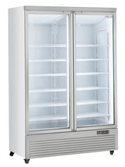 Réfrigérateur à boissons 1000 litres RCG 1350 - Cool Head 1253x740x2040 mm 460 W Coolhead - Armoire à boissons professionnel CHR - matériel cuisine pro - Cuistéo