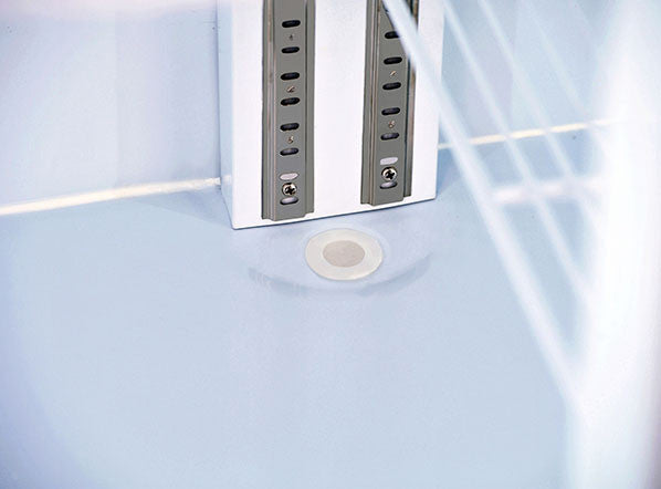Réfrigérateur à boissons 1000 litres RCG 1350 B - Cool Head 1243x740x2040 mm 460 W Coolhead - vue 2 - Armoire à boissons pro CHR - Cuistéo