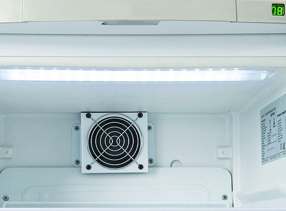 Réfrigérateur à boissons 115 litres RCF 145 - Cool Head 505x590x855 mm 90 W Coolhead - vue 2 - Armoire à boissons pro CHR - Cuistéo