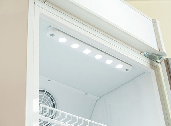Réfrigérateur à boissons 350 litres DC 388C - Cool Head 600x570x1835 mm 155 W Coolhead - vue 3 - Armoire à boissons pro CHR - Cuistéo