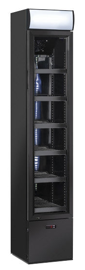 Réfrigérateur à boissons 105 litres DC 105CB - Cool Head 360x422x1880 mm 150 W Coolhead - Armoire à boissons professionnel CHR - matériel cuisine pro - Cuistéo