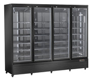 Vitrine réfrigérée à boissons 2300 litres RCG 2500B - Cool Head 2508x740x2040 mm 1380 W Coolhead - Armoire à boissons professionnel CHR - matériel cuisine pro - Cuistéo