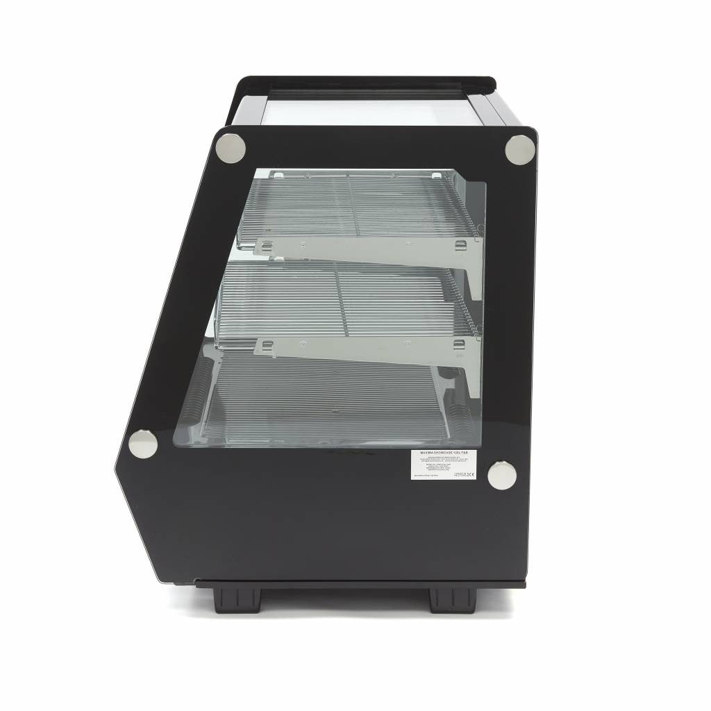 Réfrigérateur vitré - 125L - 71cm - Portes coulissantes avant et arrière 160 W Maxima - vue 7 - Vitrine réfrigérée à poser pro CHR - Cuistéo