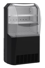 Réfrigérateur noir 210l 655x570x1132 mm 0.42 kW Combisteel - Vitrine réfrigérée murale professionnel CHR - matériel cuisine pro - Cuistéo