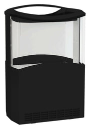 Réfrigérateur noir 110l 655x424x986 mm 0.35 kW Combisteel - Vitrine réfrigérée murale professionnel CHR - matériel cuisine pro - Cuistéo