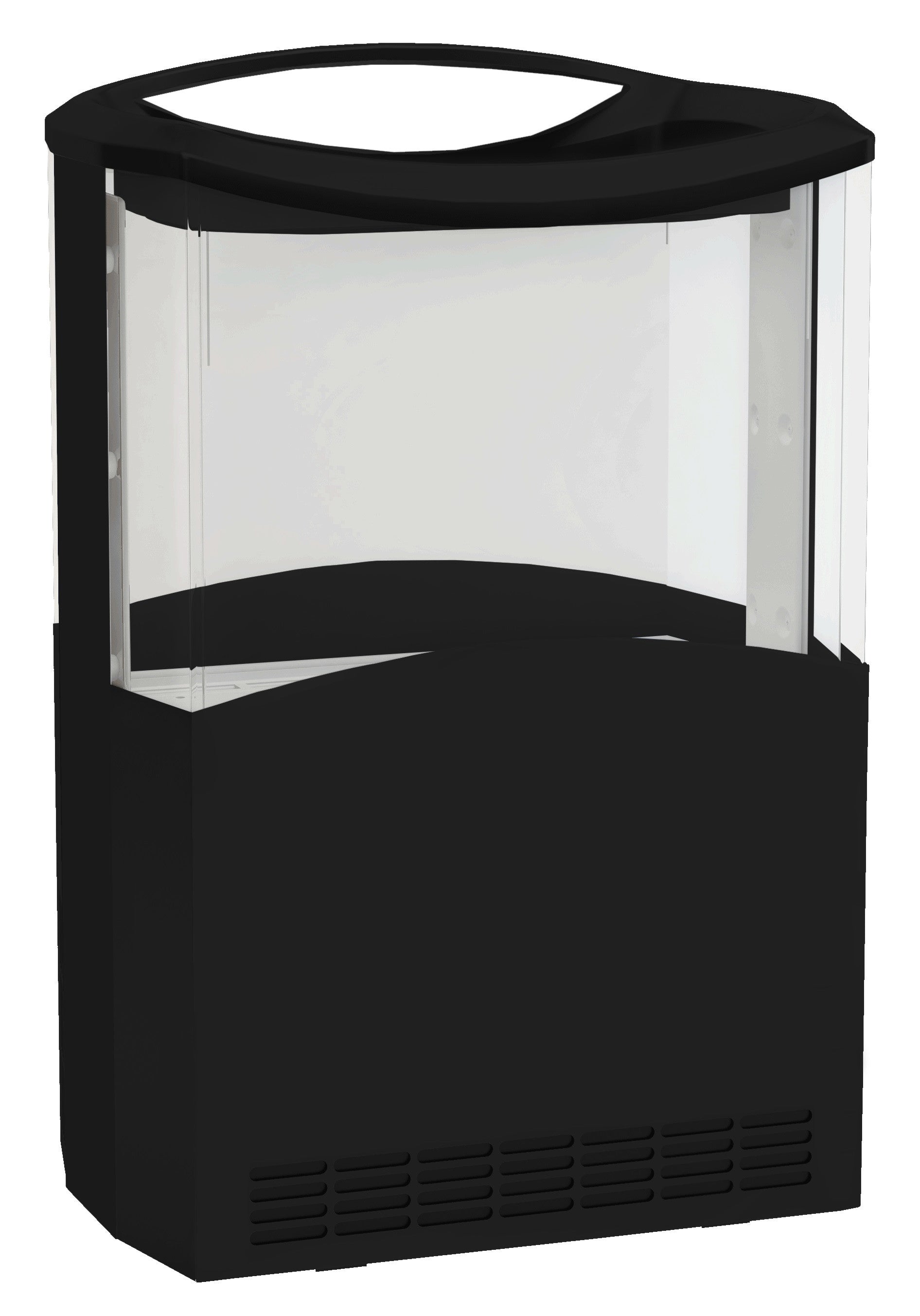 Réfrigérateur noir 110l 655x424x986 mm 0.35 kW Combisteel - Vitrine réfrigérée murale professionnel CHR - matériel cuisine pro - Cuistéo