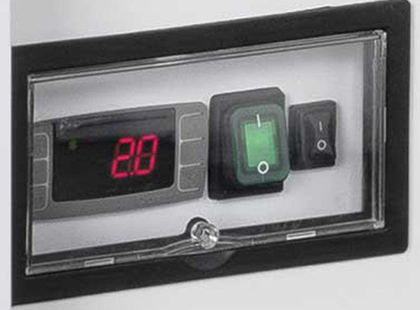 Vitrine réfrigérée 180 l blanche - FT 188 - Cool Head 640x741x1457 mm 650 W Coolhead - vue 2 - Vitrine réfrigérée murale pro CHR - Cuistéo