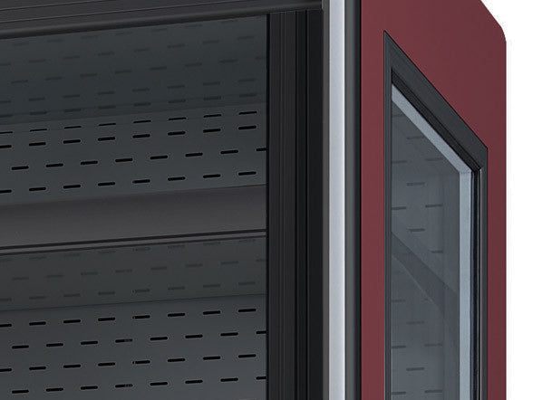 Vitrine réfrigérée murale sans portes 1250 mm - 2NZ 12 - Cool Head 624 L 1757 W Coolhead - vue 8 - Vitrine réfrigérée murale pro CHR - Cuistéo