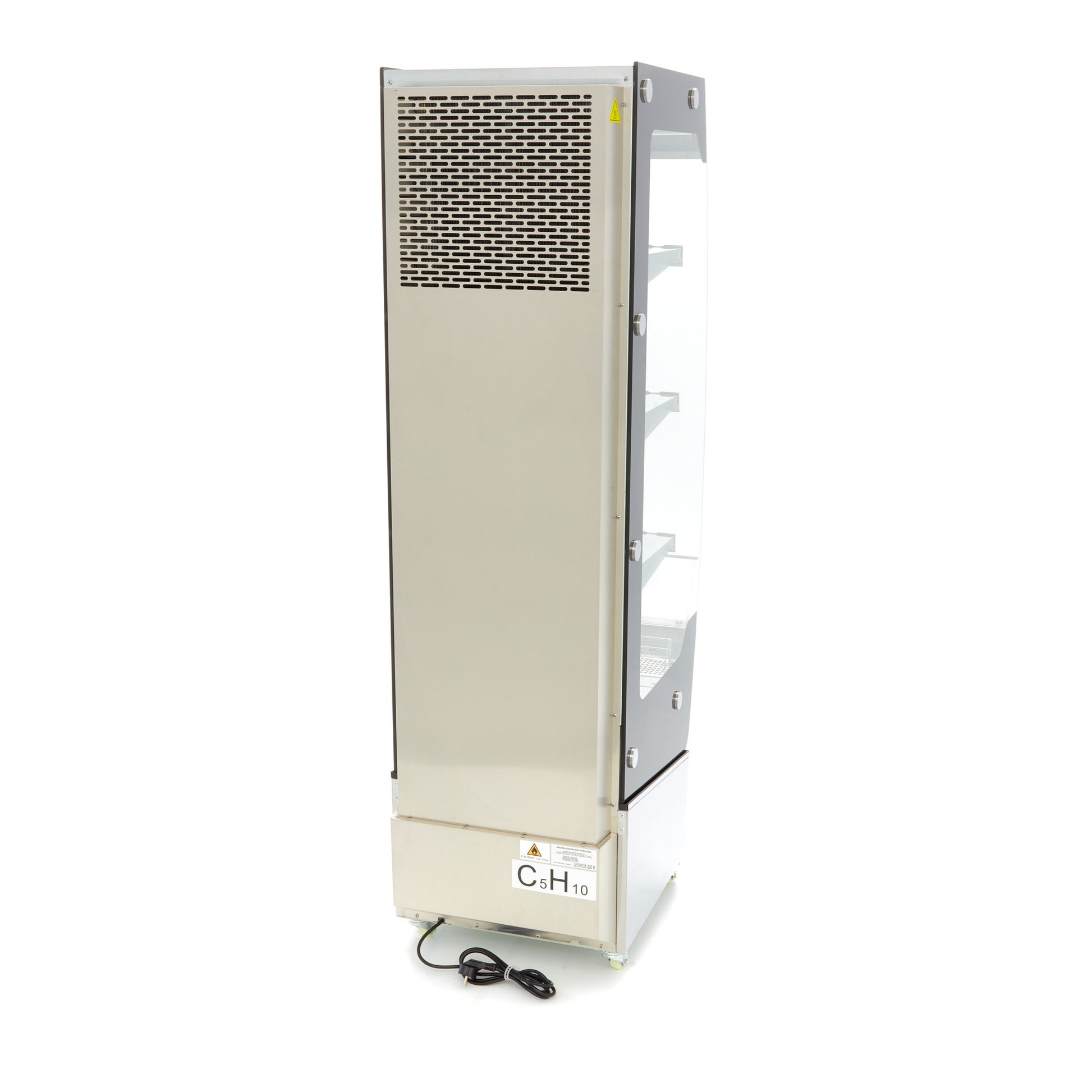 Réfrigérateur Vitrine - 220L - 50 x 50cm - Ouvert 1340 W Maxima - vue 5 - Vitrine réfrigérée murale pro CHR - Cuistéo