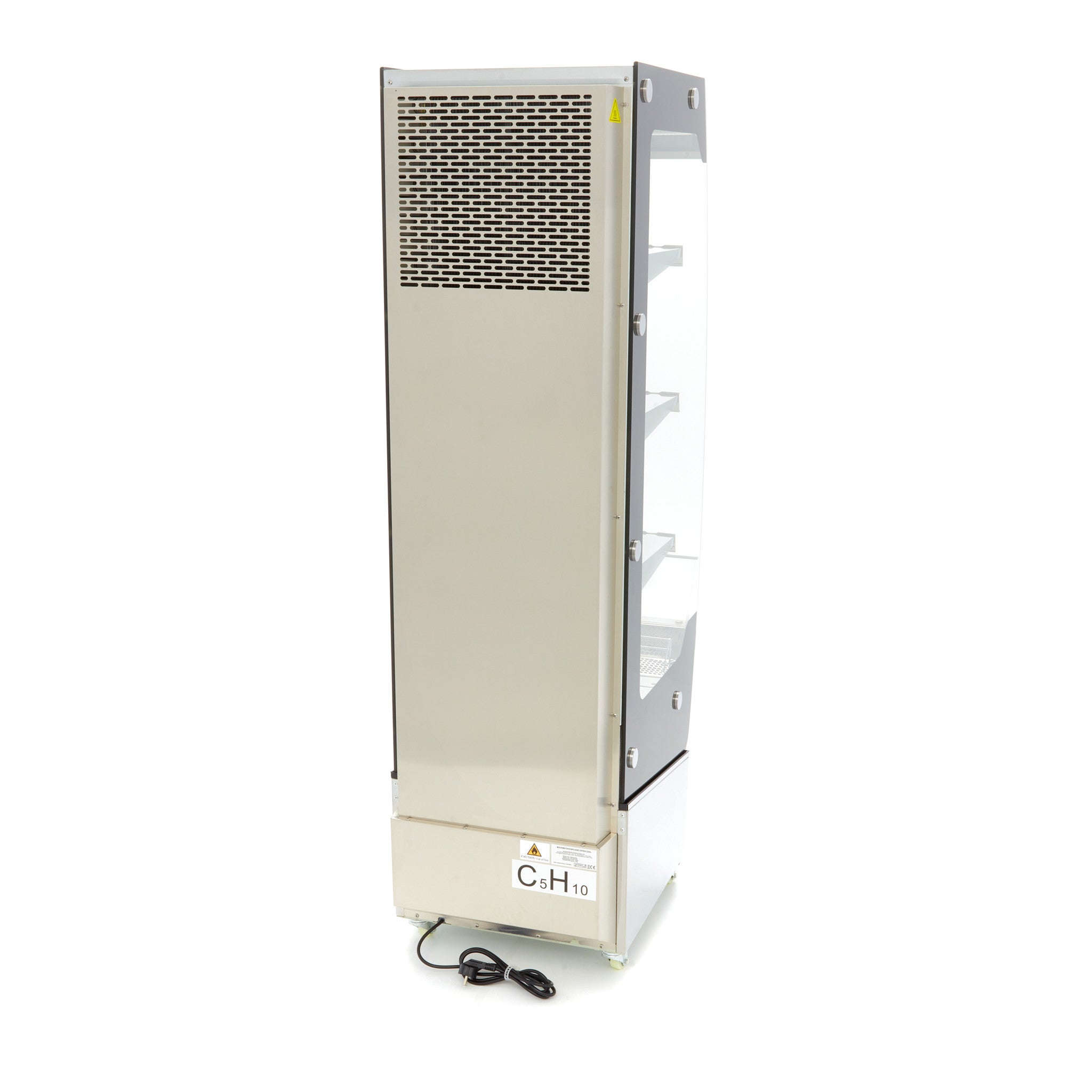 Réfrigérateur Vitrine - 220L - 50 x 50cm - Ouvert 1340 W Maxima - vue 5 - Vitrine réfrigérée murale pro CHR - Cuistéo