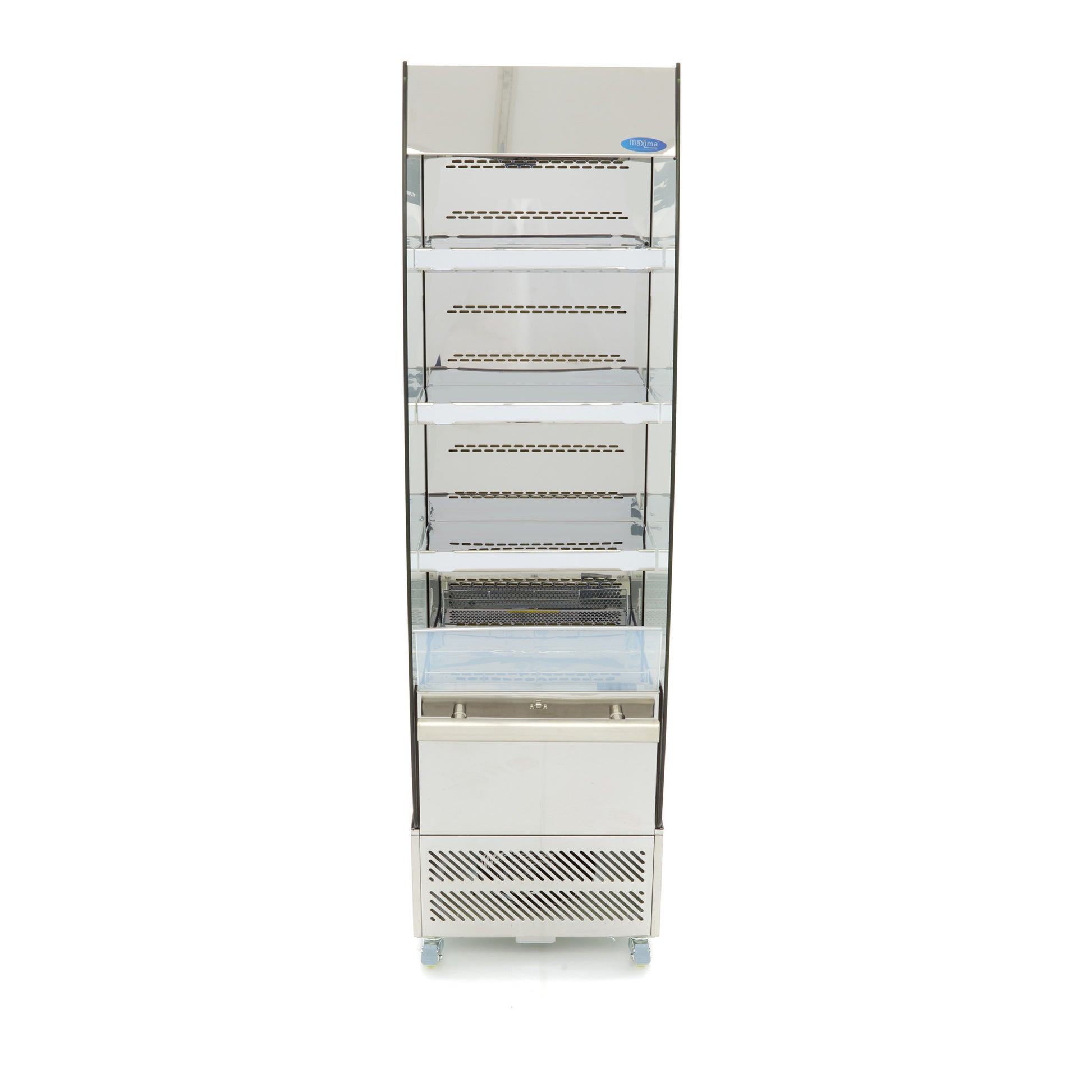 Réfrigérateur Vitrine - 220L - 50 x 50cm - Ouvert 1340 W Maxima - vue 7 - Vitrine réfrigérée murale pro CHR - Cuistéo