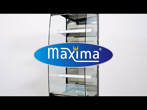 Réfrigérateur Vitrine - 220L - 50 x 50cm - Ouvert 1340 W Maxima - vue 8 - Vitrine réfrigérée murale pro CHR - Cuistéo