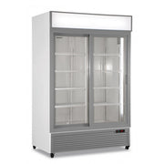 Armoire réfrigérée ventilée à 2 portes Modèle CL1300V2GCSLWHITE - KlimaItalia