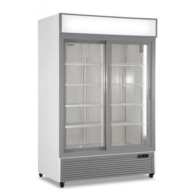 Armoire réfrigérée ventilée à 2 portes Modèle CL1300V2GCSLWHITE - KlimaItalia