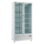 Armoire réfrigérée ventilée à 2 portes Modèle ICOOL80JUMBOWhite - KlimaItalia