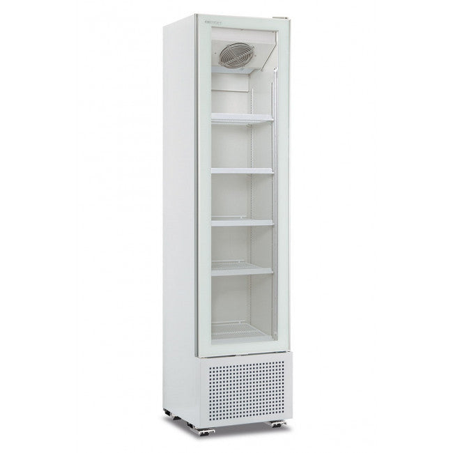 Vitrine réfrigérée slim ventilée SLIMCOOLER225TWHITE - KlimaItalia
