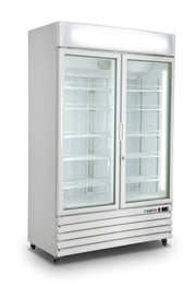 Congélateur Vitrine - 800L - 18°C - 1220x693x2008mm - R290 Saro - Vitrine réfrigérée murale professionnel CHR - matériel cuisine pro - Cuistéo