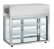 Vitrine de comptoir 100 litres - Cool Head 805x438x770 mm 350 W Coolhead - Vitrine réfrigérée à poser professionnel CHR - matériel cuisine pro - Cuistéo