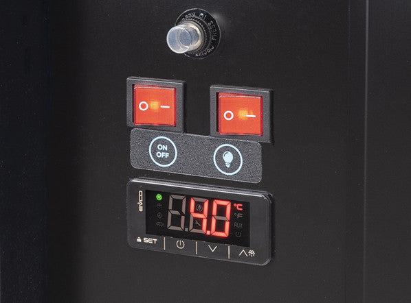 Vitrine réfrigérée - Service au comptoir - Cool Head 1500x780x1380 mm 443 L 373 W Coolhead - vue 2 - Vitrine réfrigérée 4 faces pro CHR - Cuistéo