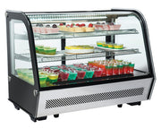 Vitrine réfrigérée de comptoir 160 litres RC 160 - Cool Head 875x570x685 mm 230 W Coolhead - Vitrine réfrigérée à poser professionnel CHR - matériel cuisine pro - Cuistéo