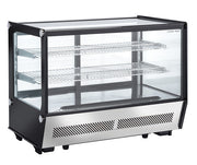Vitrine réfrigérée de comptoir 160 litres RC 160SQ - Cool Head 880x570x685 mm 160 W Coolhead - Vitrine réfrigérée à poser professionnel CHR - matériel cuisine pro - Cuistéo