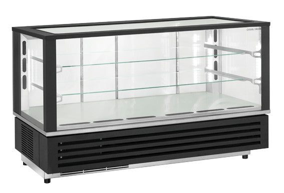Vitrine réfrigérée de comptoir horizontal RG 1200 - Cool Head 1192x676x731 mm 280 L 500 W Coolhead - Vitrine réfrigérée à poser professionnel CHR - matériel cuisine pro - Cuistéo