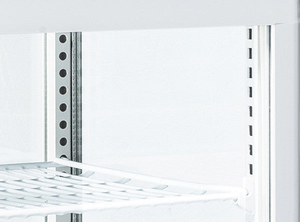Vitrine réfrigérée - 235 litres blanche - Cool Head 515x485x1690 mm 380 W Coolhead - vue 2 - Vitrine réfrigérée 4 faces pro CHR - Cuistéo