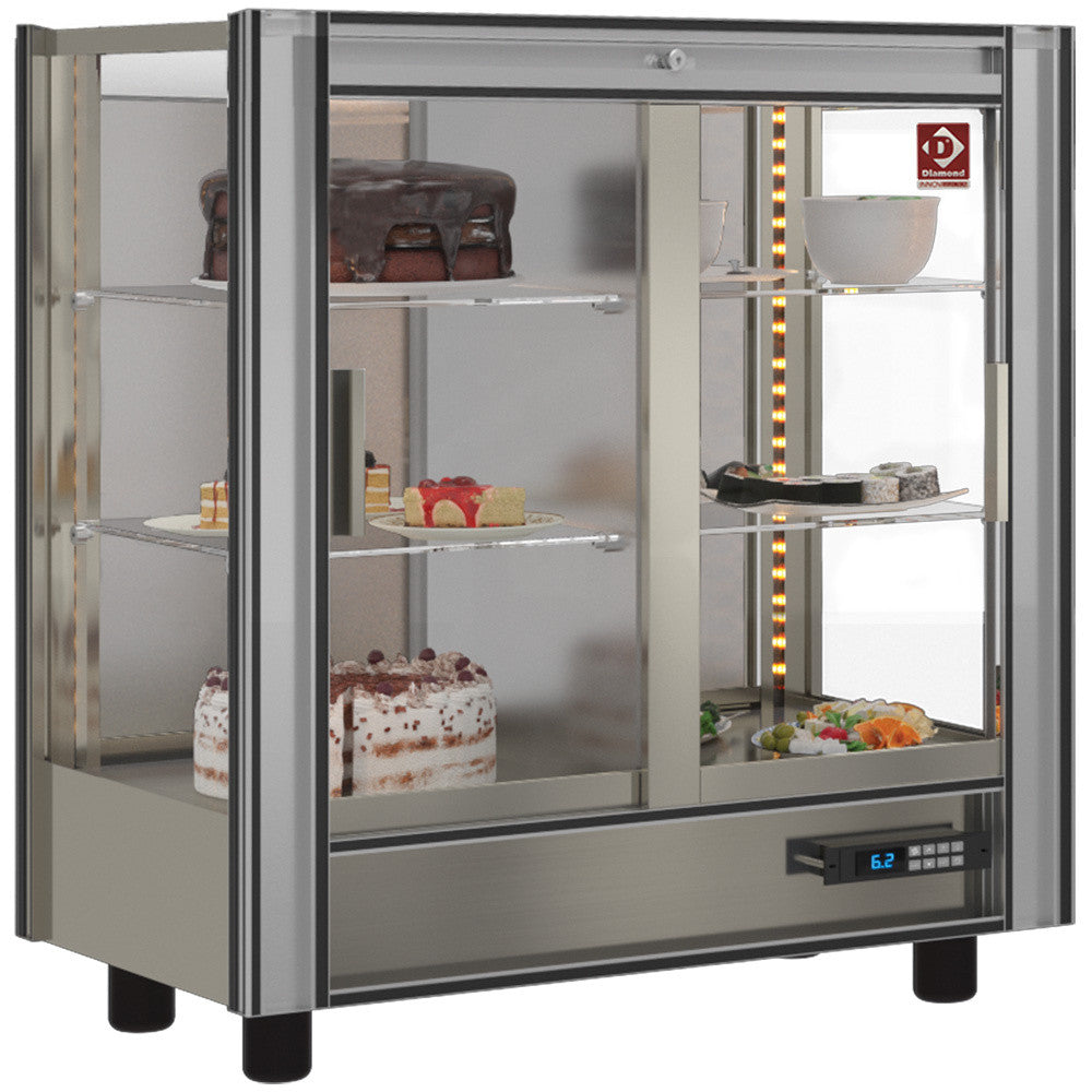 Vitrine réfrigérée gastronomie l 216 modulable - Diamond