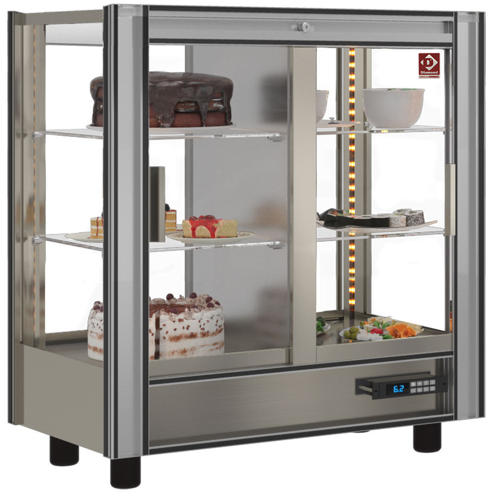 Vitrine réfrigérée gastronomie l 216 traversant modulable - Diamond