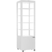 Vitrine réfrigérée - 235L - Température 0/+12°C - Double vitrage - Éclairage LED Saro - Vitrine réfrigérée 4 faces professionnel CHR - matériel cuisine pro - Cuistéo