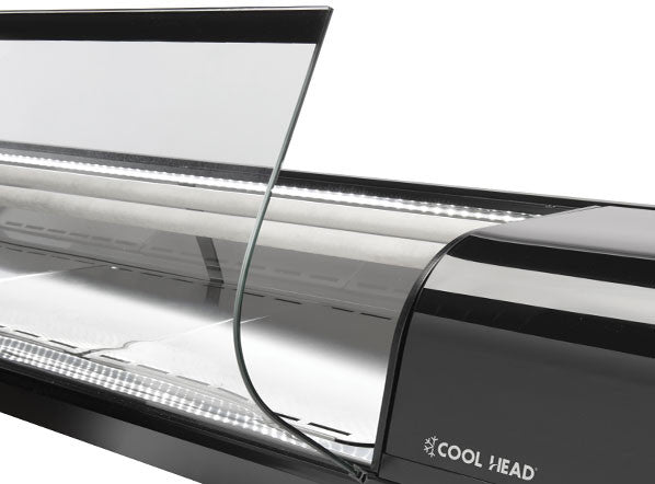 Vitrine réfrigérée pour SUSHI RS 80 - Cool Head 1797x387x240 mm 15.5 L 137 W Coolhead - vue 5 - Vitrine sushi/tapas pro CHR - Cuistéo