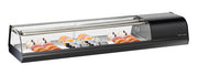 Vitrine réfrigérée SUSHI RS 60 - Cool Head 1447x387x240 mm 11.5 L 137 W Coolhead - Vitrine sushi/tapas professionnel CHR - matériel cuisine pro - Cuistéo