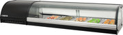 Vitrine Sushi - 1800x390x310mm - 0/+6°C - LED - 7 Bacs GN 1/3 85 L Saro - Vitrine sushi/tapas professionnel CHR - matériel cuisine pro - Cuistéo